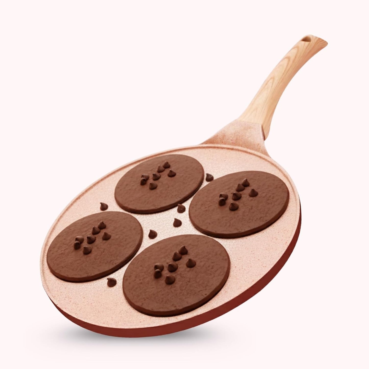 Macclite Mini Uttappam / Tikki Pancake Tawa Butter Scotch / 4 Cavity