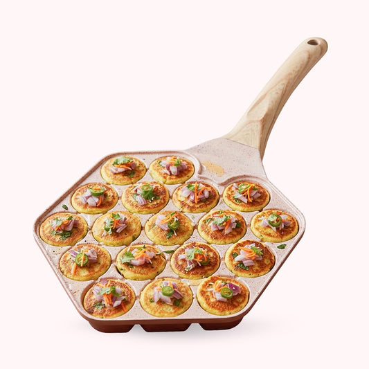 Macclite Triumph Hexa Appe / Muffin Pan Butter Scotch