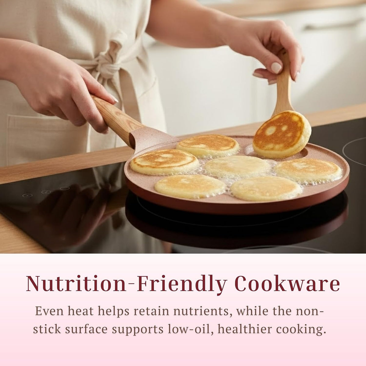 Macclite Uttappam / Tikki Pancake Tawa Butter Scotch / 7 Cavity