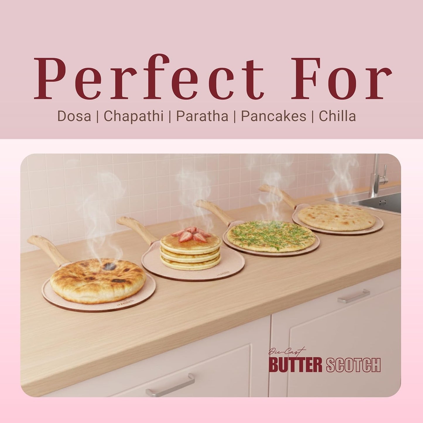 Macclite Flat Tawa Butter Scotch