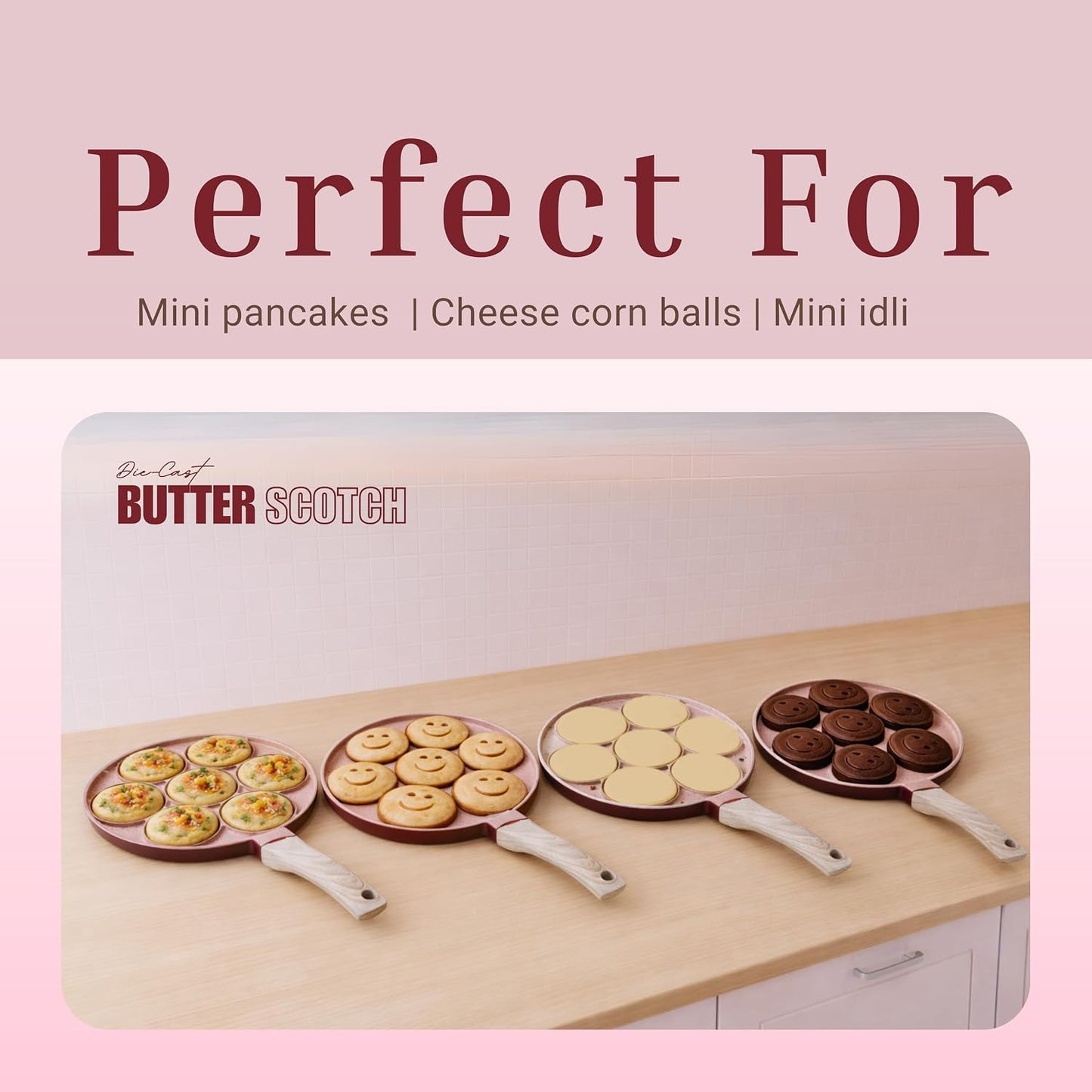 Macclite Uttappam / Pan Cake Tawa Butter Scotch
