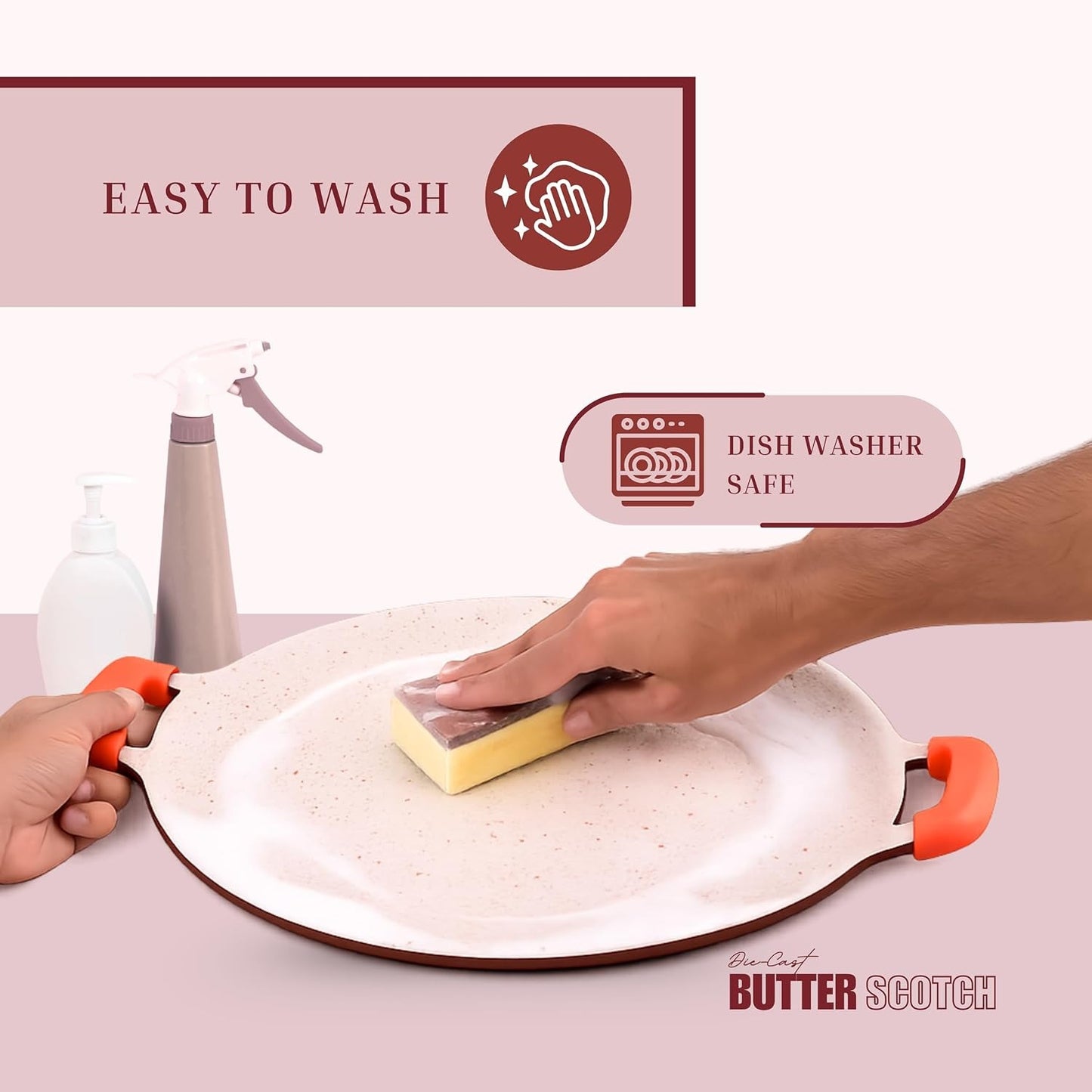Macclite Triumph Concave Tawa Butter Scotch