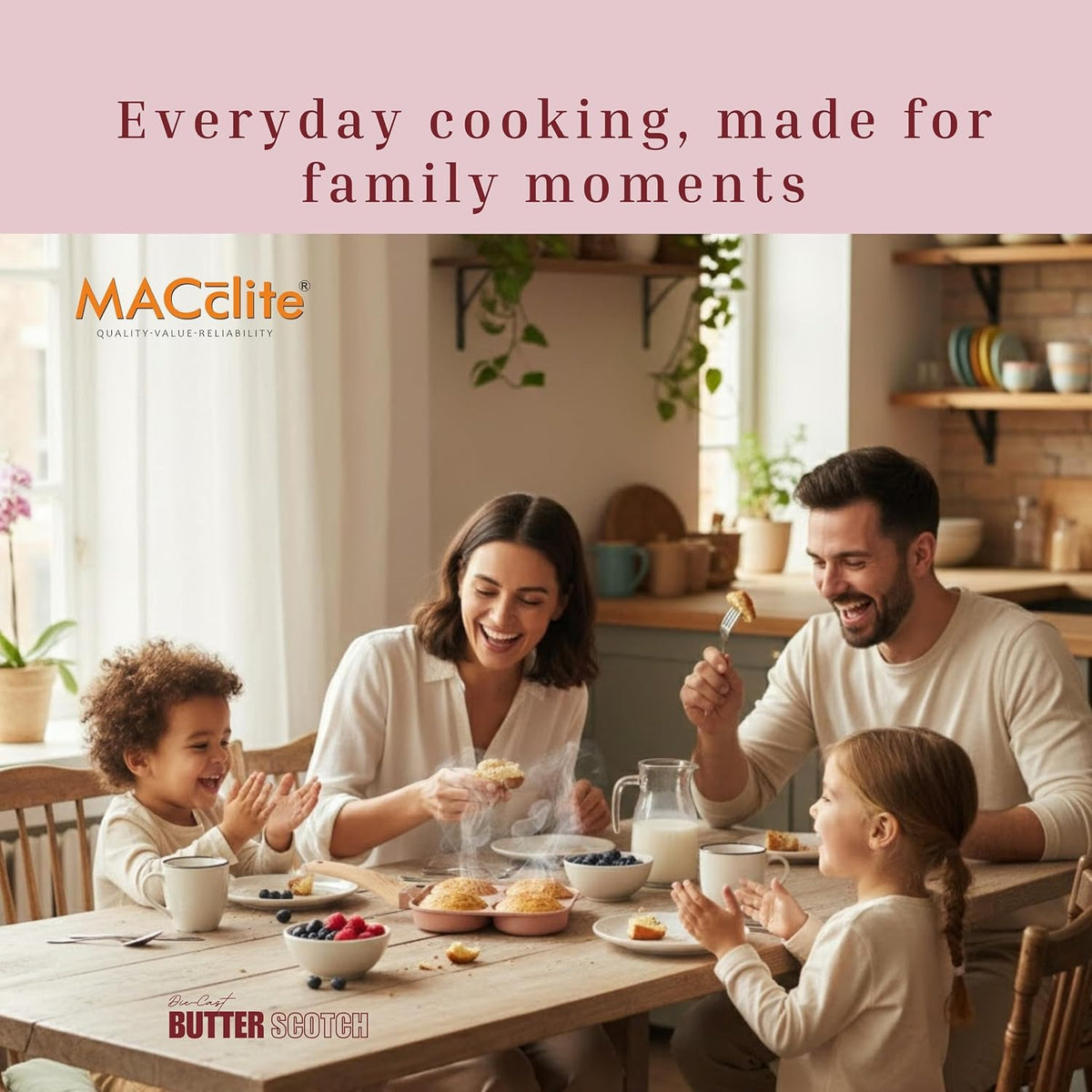 Macclite Breakfast Cutlet Pan Butter Scotch
