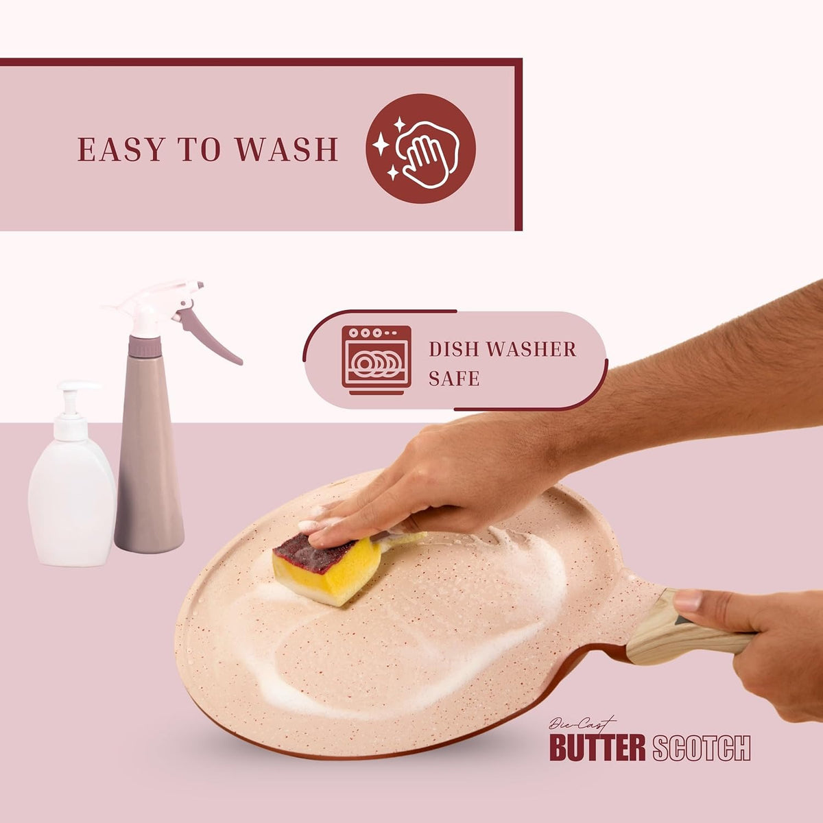 Macclite Triumph Flat Tawa Butter Scotch