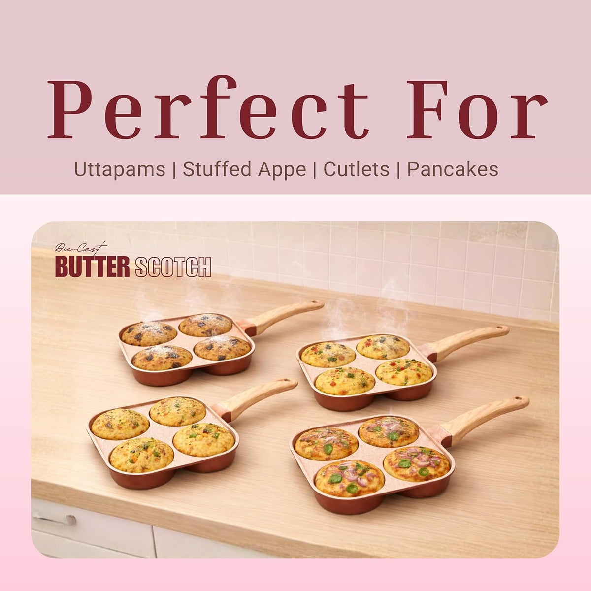 Macclite Breakfast Cutlet Pan Butter Scotch