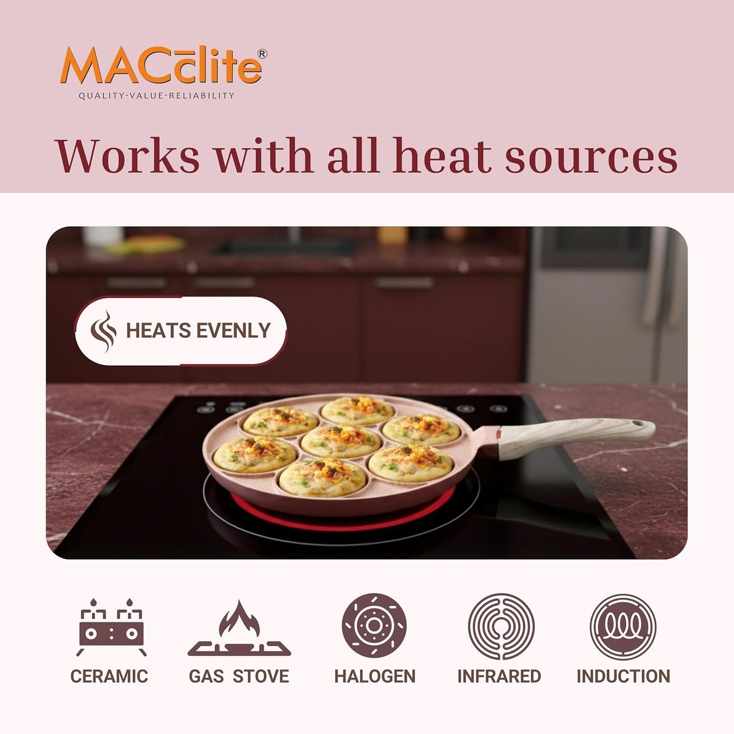 Macclite Uttappam / Pan Cake Tawa Butter Scotch
