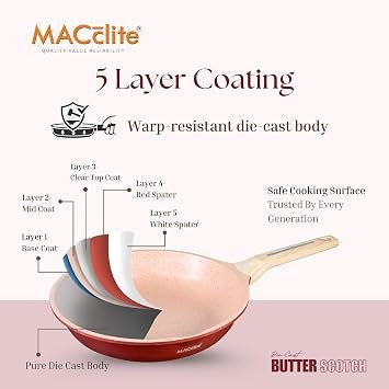 Macclite Triumph Frying Pan Butter Scotch