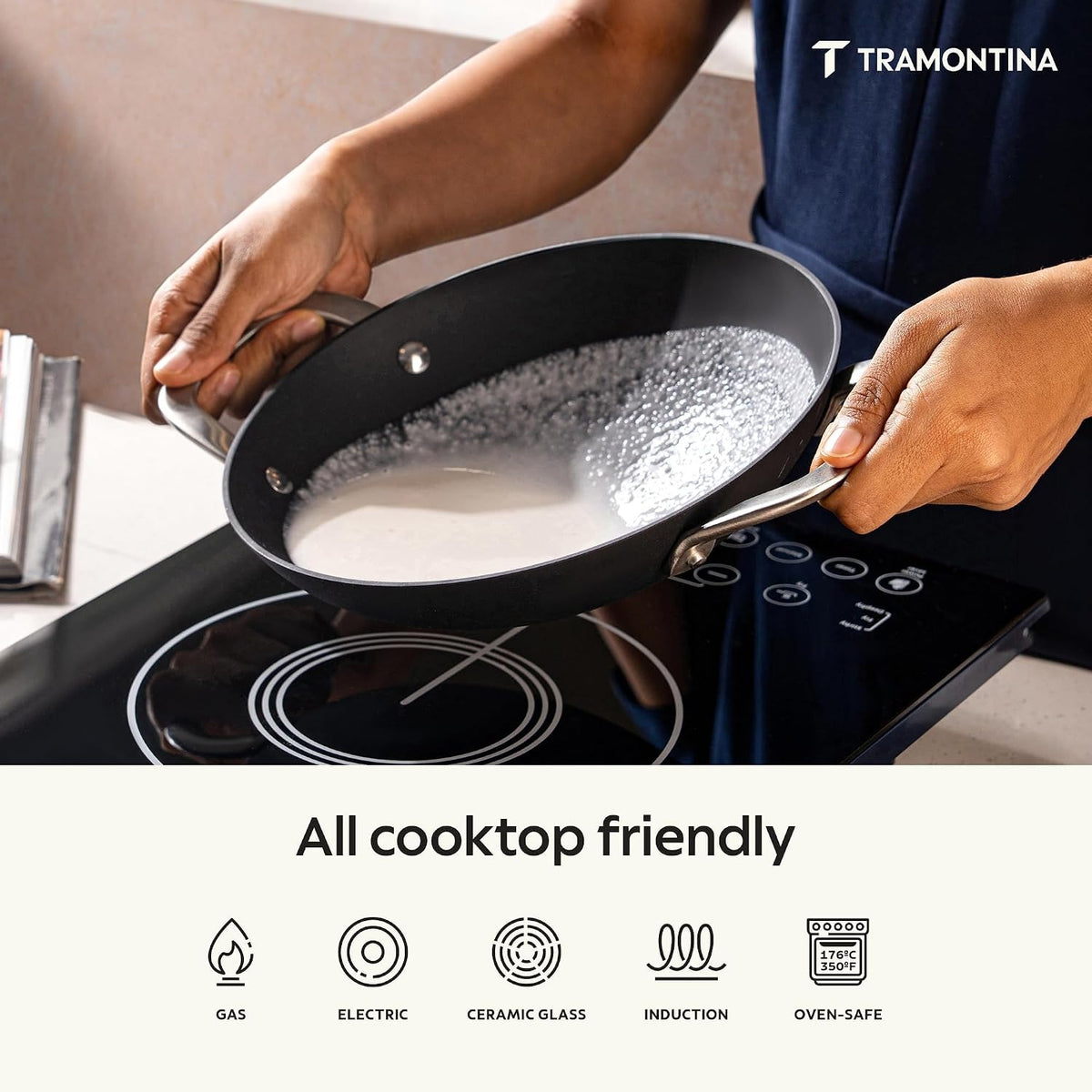 Tramontina Iron Alloy Heritage Appachetty 22 cm | Black