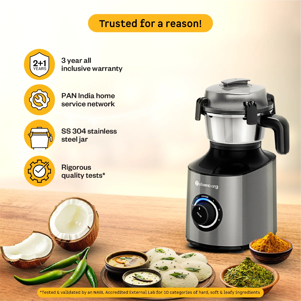 Atomberg Zenova Mixer Grinder