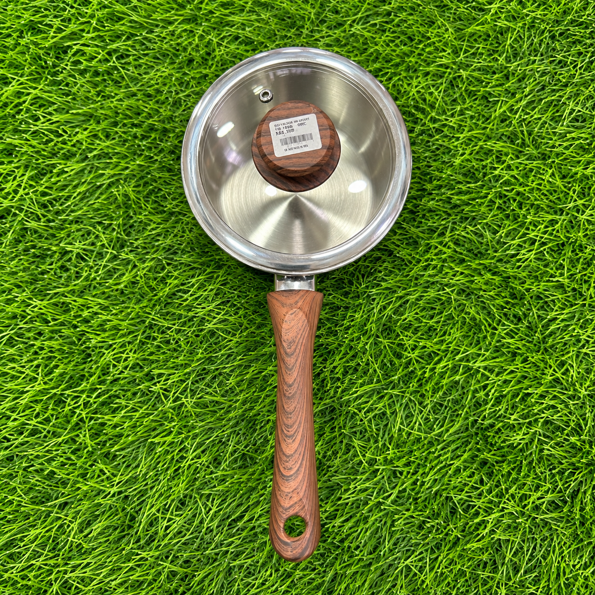 Chef Tone Triply Sauce Pan With Glass Lid Hope Series