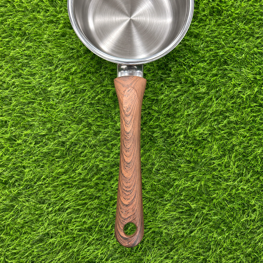 Chef Tone Triply Sauce Pan With Glass Lid Hope Series