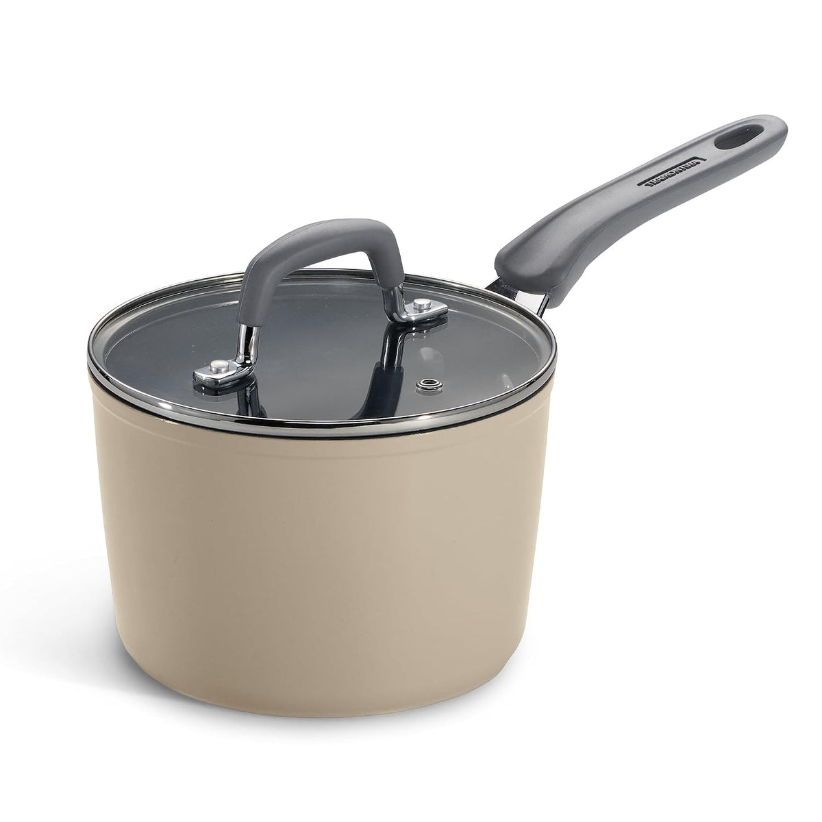 Tramontina Velo Sauce Pan with Flat Glass Lid