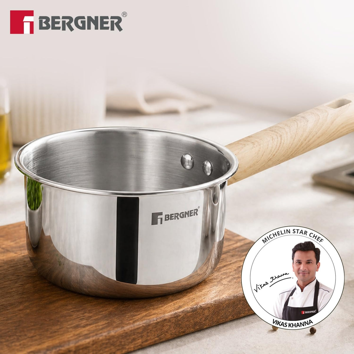Berger TRI-Oak Saucepan
