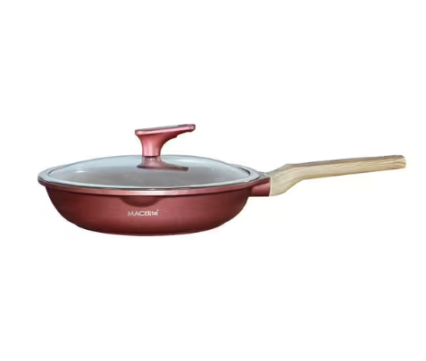 Butter Scotch Die Cast Non Stick Triumph Frying Pan with galss lid, Induction Base