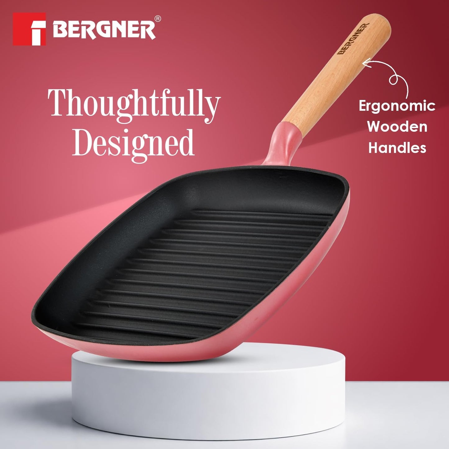 Berger Excalibur Square Grill Pan