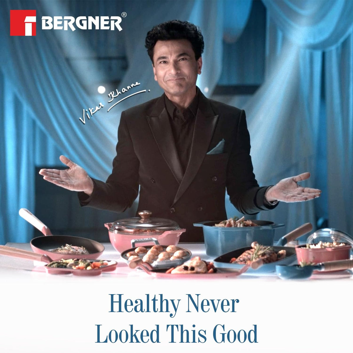 Berger Excalibur Tadka Pan with Lid