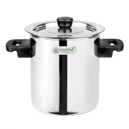 Coconut Stainless Steel Traditional Milk Boiler/Tall Milk Boiler
