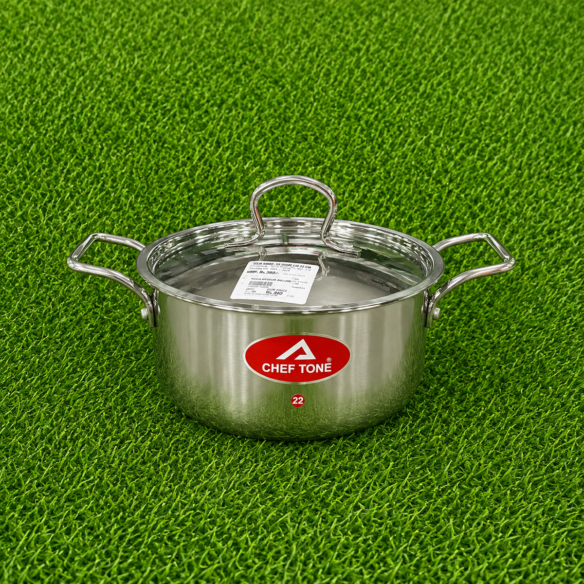 Chef Tone Triply Casserole With SS Wire Handle Regular Series