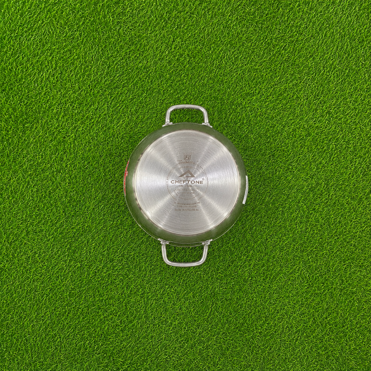 Chef Tone Triply Deep Kadhai With SS Wire Handle Regular Series