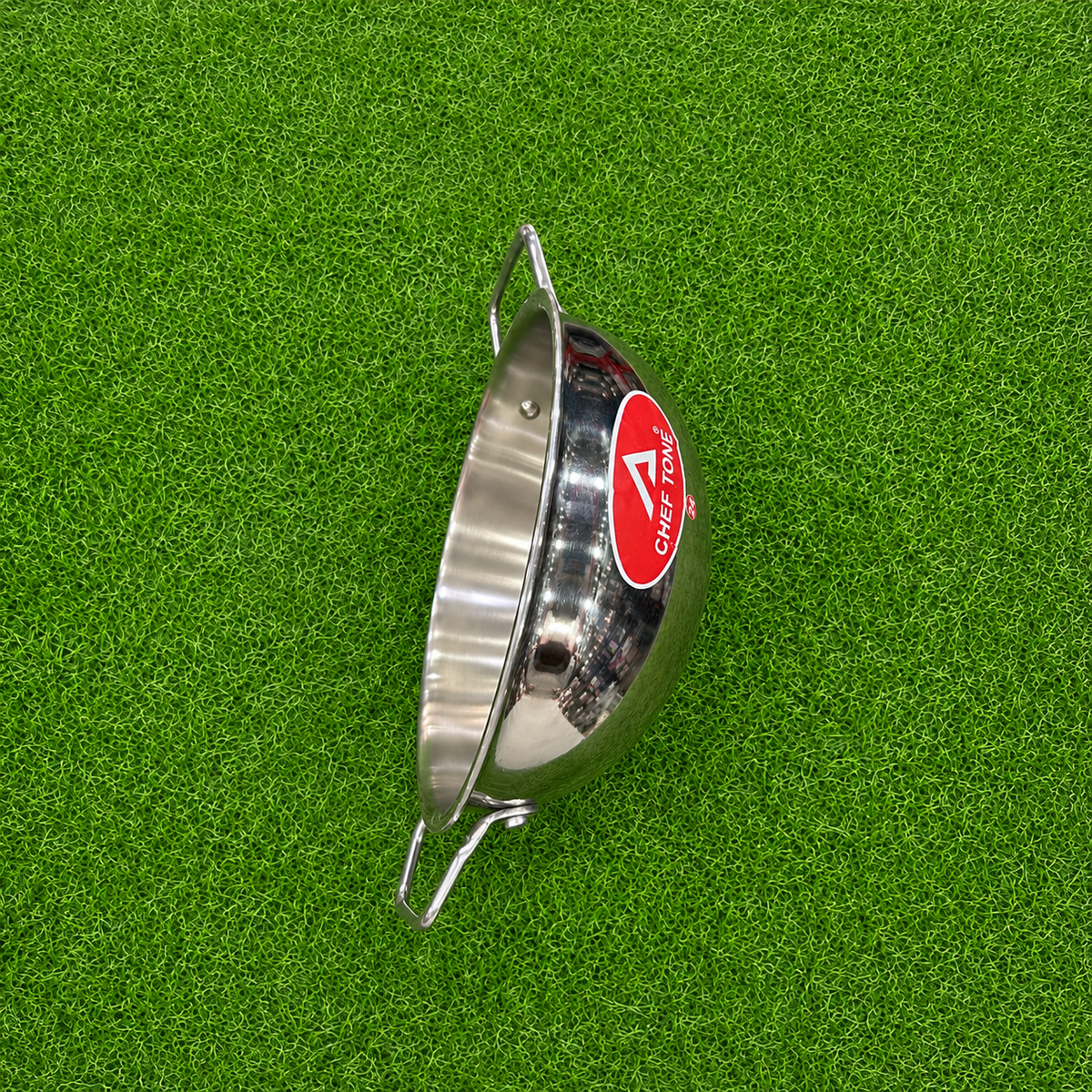 Chef Tone Triply Deep Kadhai With SS Wire Handle Regular Series