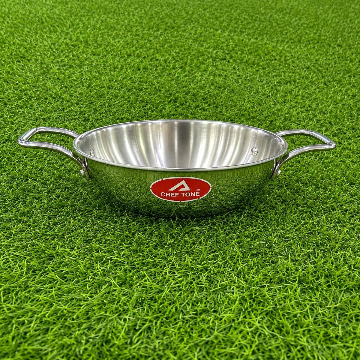 Chef Tone Triply Kadhai With SS Wire Handle Regular Series