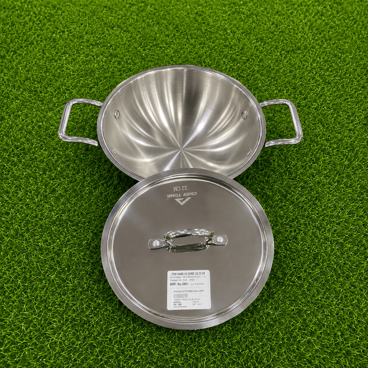 Chef Tone Triply Kadhai With SS Wire Handle Regular Series