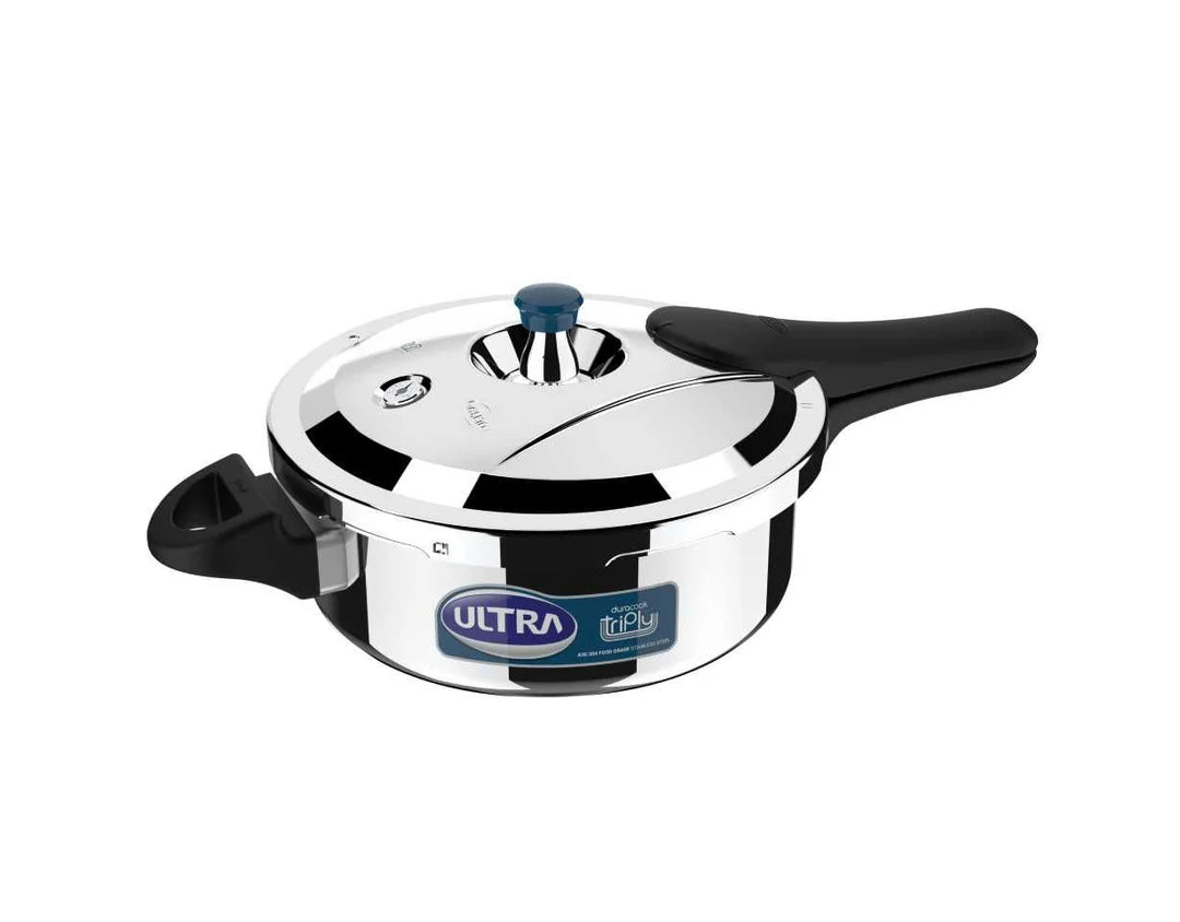 Endura Triply Stainless Steel  Pressure Cooker with Induction Bottom