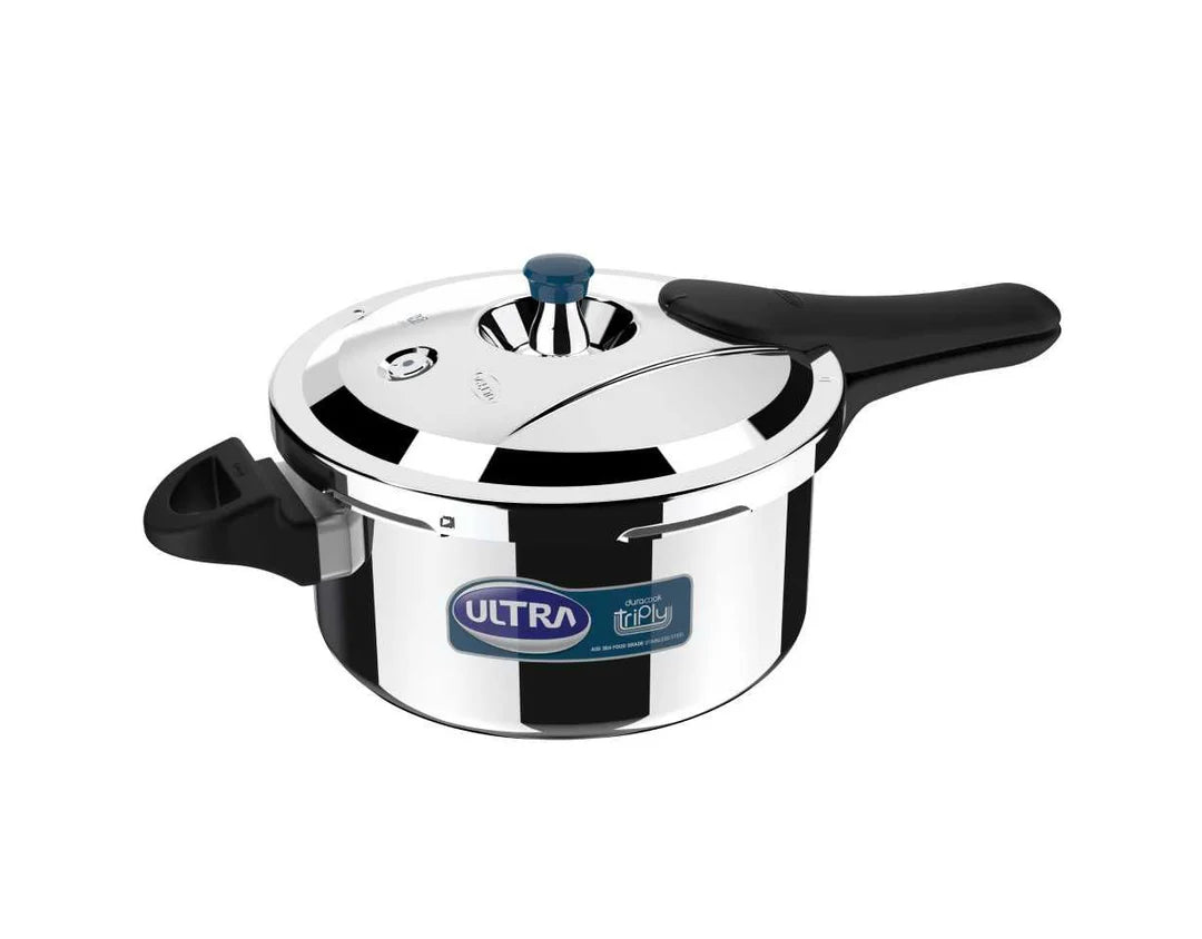 Endura Triply Stainless Steel  Pressure Cooker with Induction Bottom