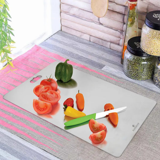 Embassy Premium Chopping Board, Heavy-Duty Thick Cutting Board,Stainless Steel