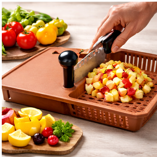 Anjali Deluxe Fantastique Veg & Fruit Cutter Cut N Wash