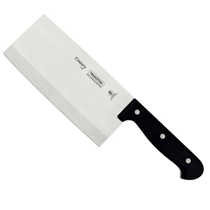 Century 7 Inch Stainless Steel Cleaver Knife | Heavy Duty Meat & Vegetable Chopper | Professional Kitchen Cleaver | 25 Year Warranty