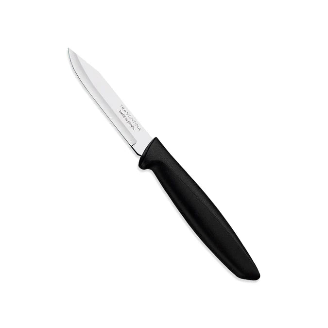 Tramontina 3 Inch Stainless Steel Vegetable & Fruit Knife | Black Handle
