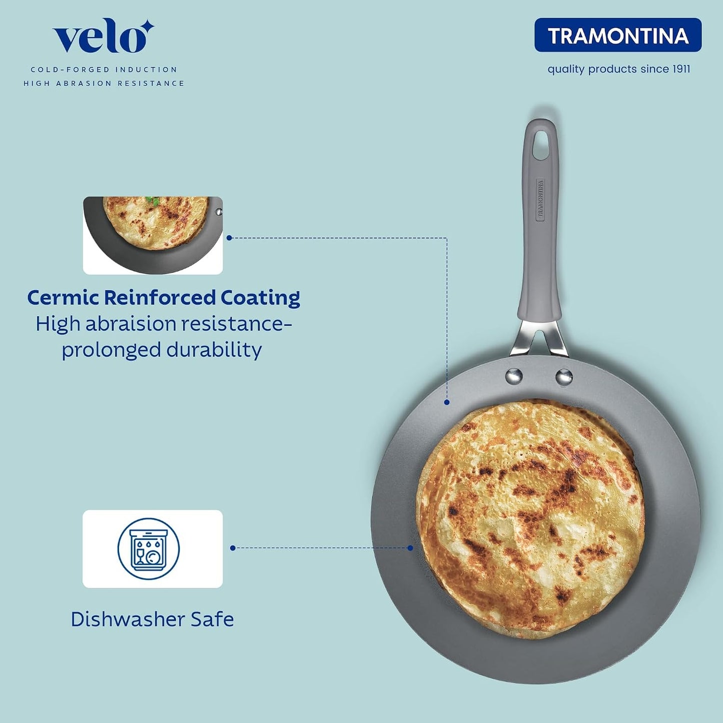 Tramontina Velo Concave Tawa