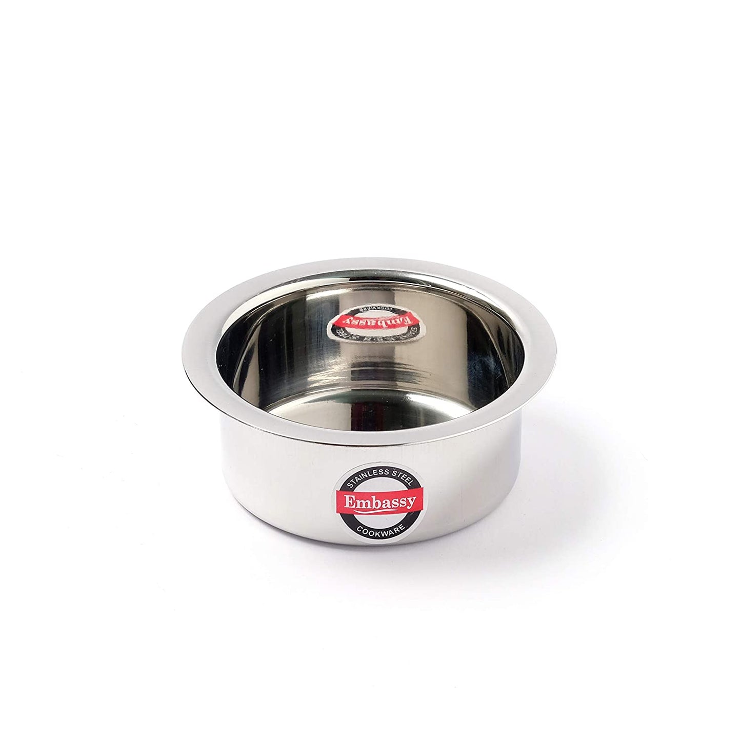 Embassy Stainless Steel Coffee Dabara/Katori/Cup, Size 1, 100 ml, Pack of 6