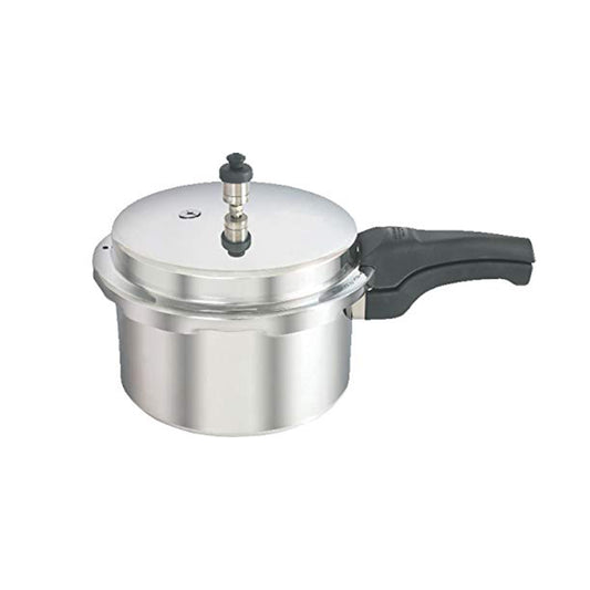 kaviraj Aluminium 2 Ltrs. Pressure Cooker - Friendly (Silver)