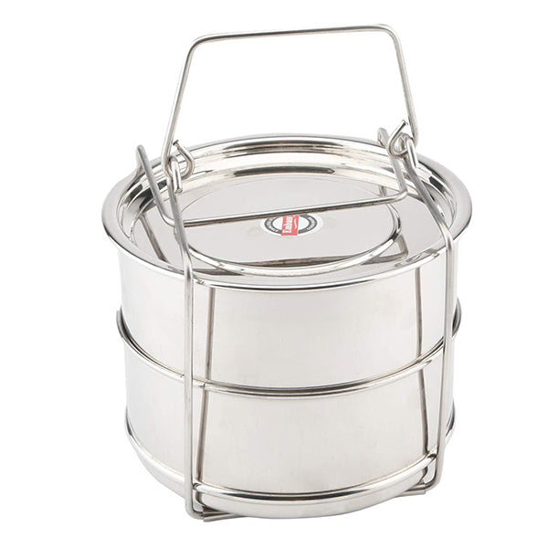 Embassy Stainless Steel Cooker Separator Suitable for 3 Ltrs Prestige Popular and Popular Plus Outer Lid Cookers (Steel)