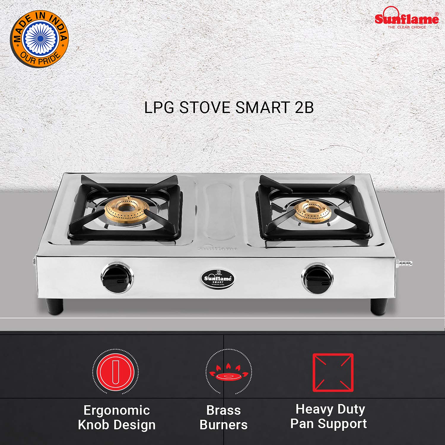 Stainless Steel Burner Gas Stove Built In Gas Stove Gas Cooktop