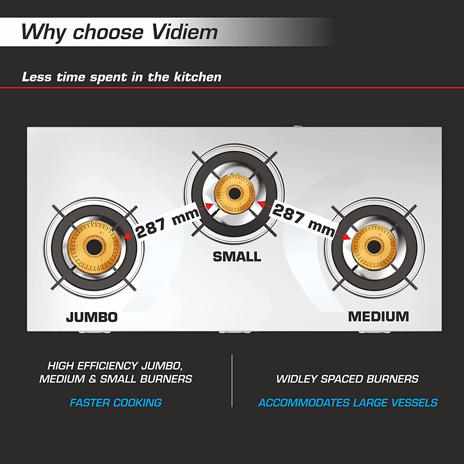 Vidiem ss gas stove deals